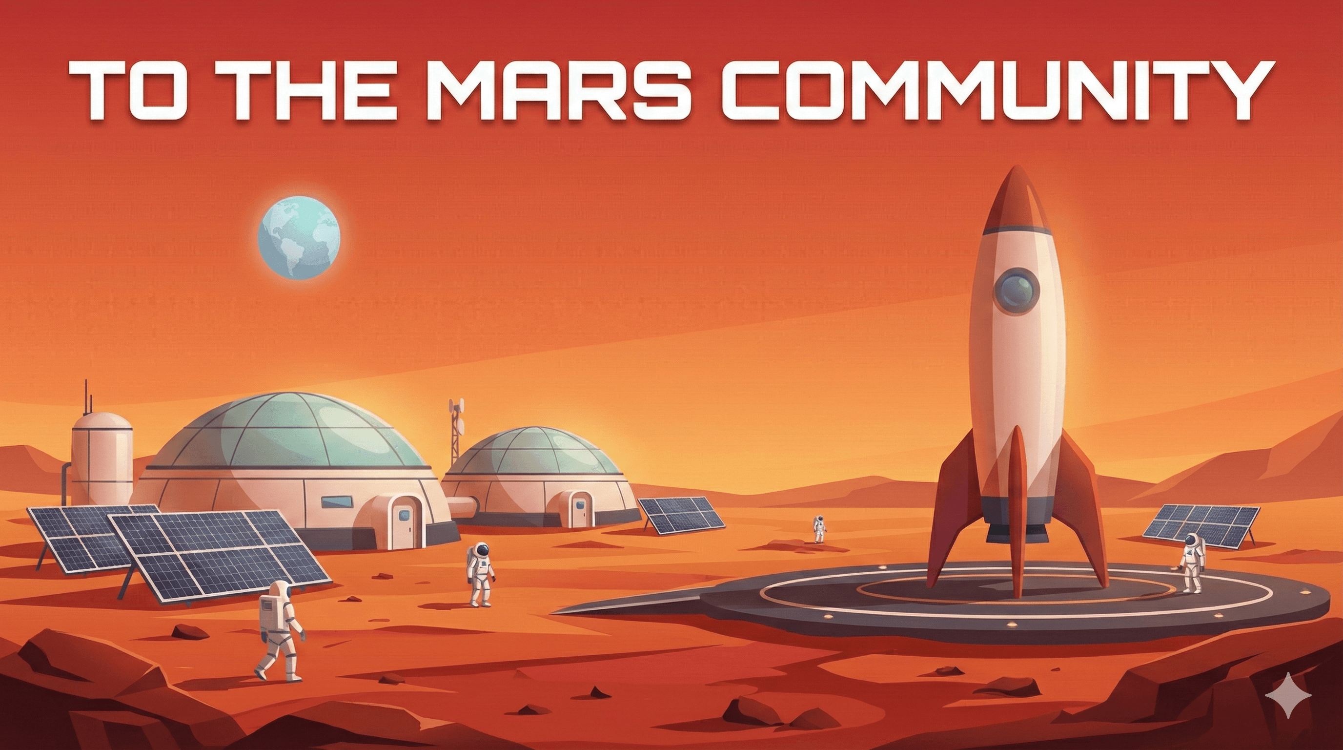 To the Mars 🔴🟠 🪐🌍🌕